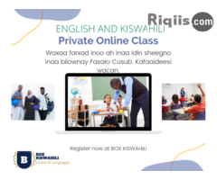 Course English iyo Kiswahili