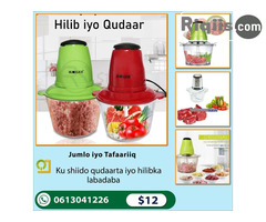 makiinad qudaarta iyo hilibka iiba mogadishu for sale